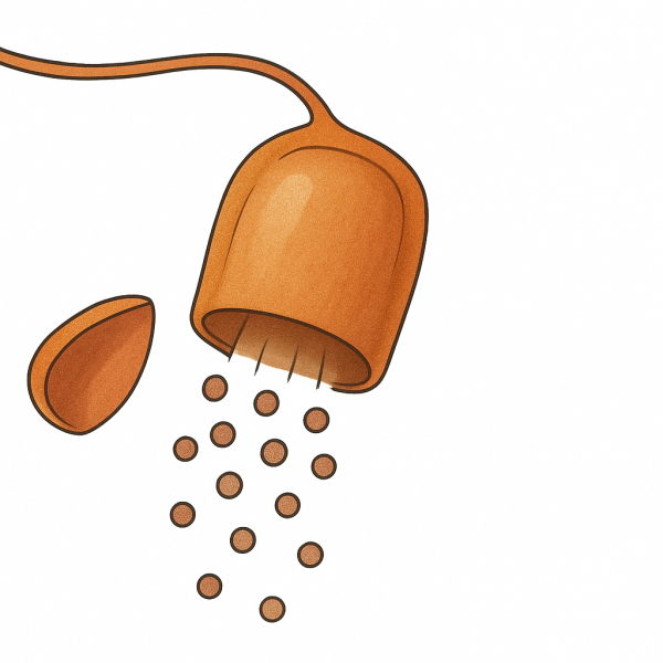 Модель аппликация Размножение мха